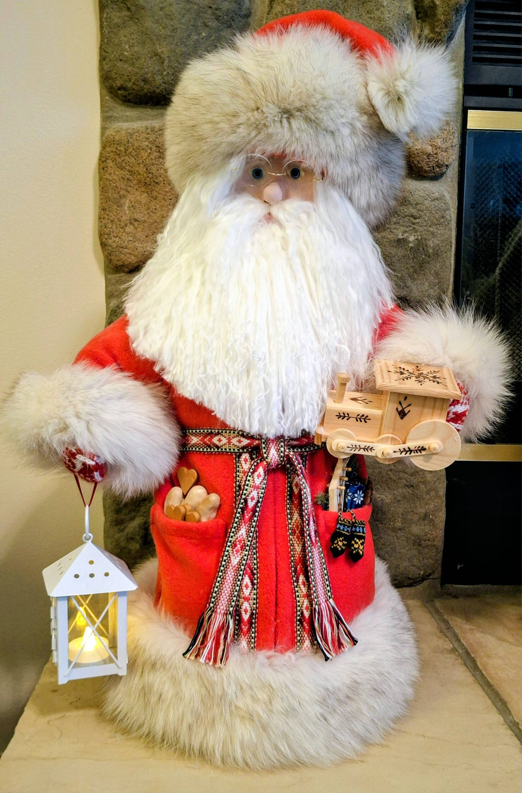 Maija's Latvian Santa Custom Santa Claus Sala Vecītis Salatētis